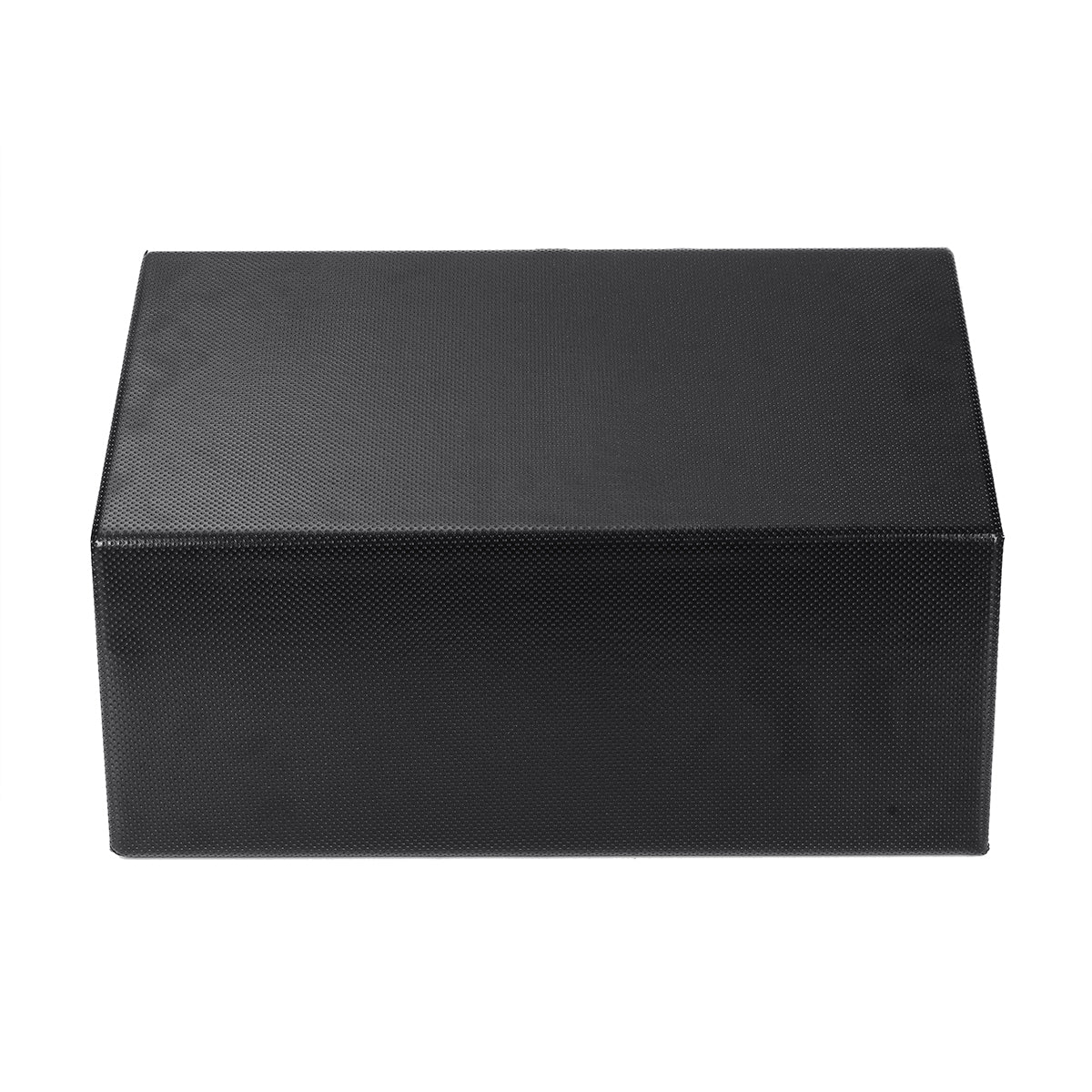 Dark Slate Gray W10 Car Active Audio Stereo Subwoofer Powered Amplifier Enclosure Speaker With Wire 1100W 12V