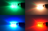 Blue Colorful remote control driving light (Colorful)