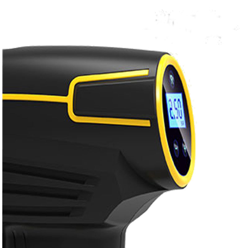 Goldenrod Enusic™ 150PsiI Wireless 25L/min Handheld Air Pump Inflator  Digital Display Car Motorcycle Bicycle Auto 12V 120W 10A 22 Cylinder