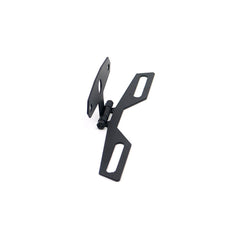 Dark Slate Gray Folding License Plate Tail Light Holder (Black)
