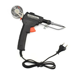 Electric Solder Tool Kit Tool Automatic Feed w/ Desoldering Pump/Tweezer/Tin Wire - Auto GoShop