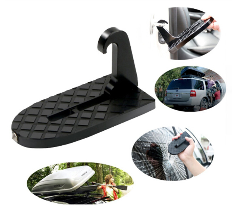 Car assist pedal Easy to operate on the roof work door hook roof pedal - Auto GoShop