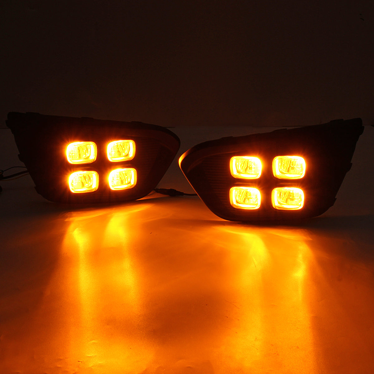 Chocolate Pair LED DRL Daytime Running Lights Lamps For KlA KX Cross 2018 Two/Three Colors