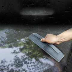 Dark Slate Gray One-piece car wash silicone wiper (Black)