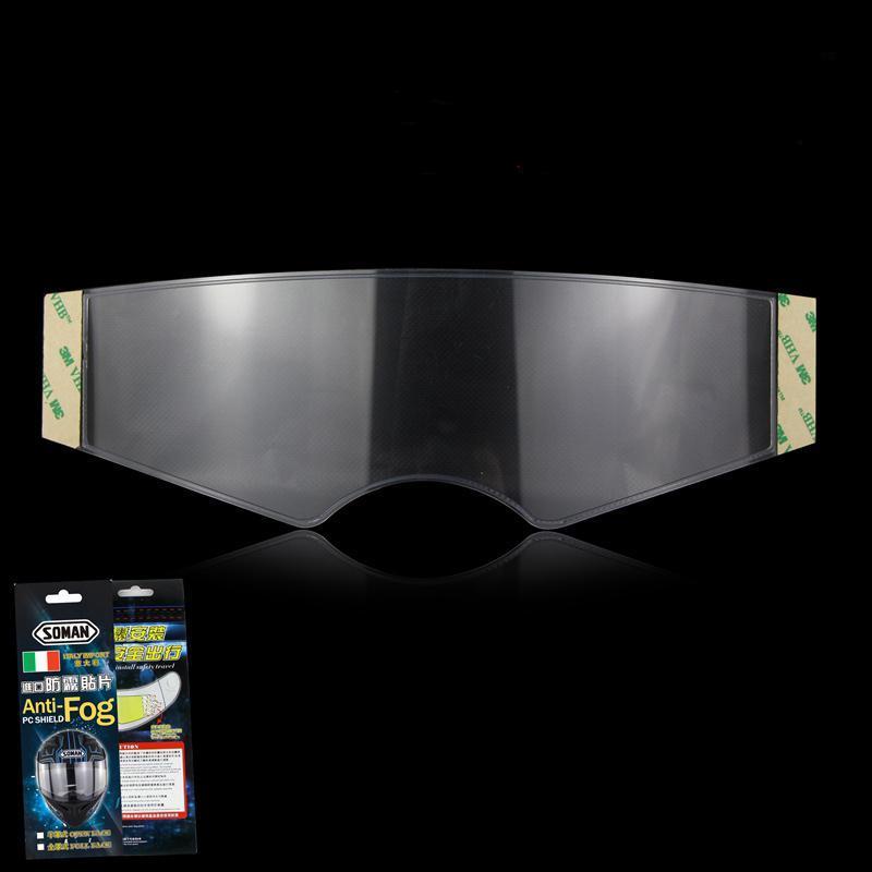 Dim Gray Helmet Anti-Fog Film (Transparent)