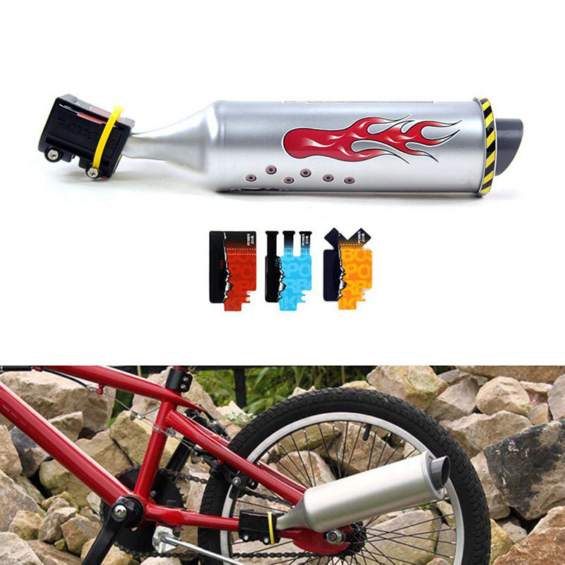 Goldenrod Bicycle turbo motorcycle sound exhaust six kinds of motorcycle wild sound effect