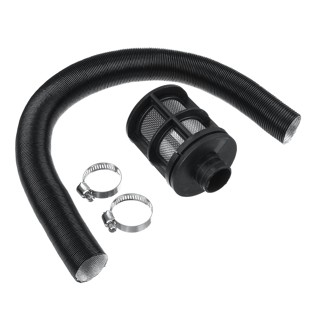 25mm Car Air Intake Filter Silencer Hose Pipe Kit For Webasto Eberspacher Diesel Parking Heater - Auto GoShop