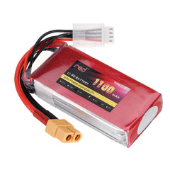 Brown Red 11.1V 1100mah/1300mAh 3S 25C XT60 Plug Lipo Battery RC Car Models Spare Parts