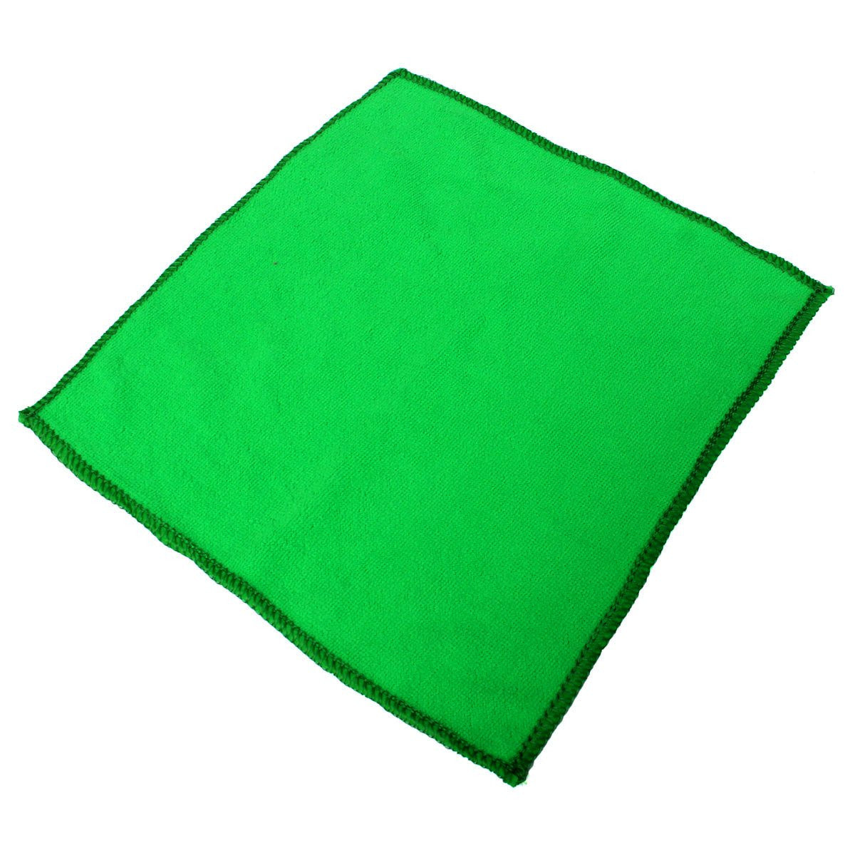 10pcs Soft Cleaning Cloth Green Micro Fiber Car Care Duster Towel 29x29cm - Auto GoShop