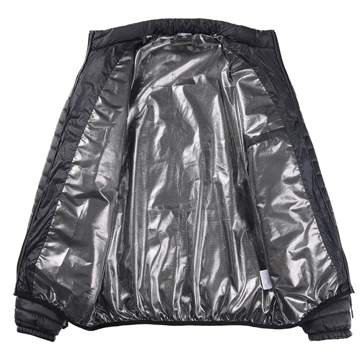 Dim Gray USB Electric Heated Coats Heating Vest Parka Winter Puffer Jacket Outwear