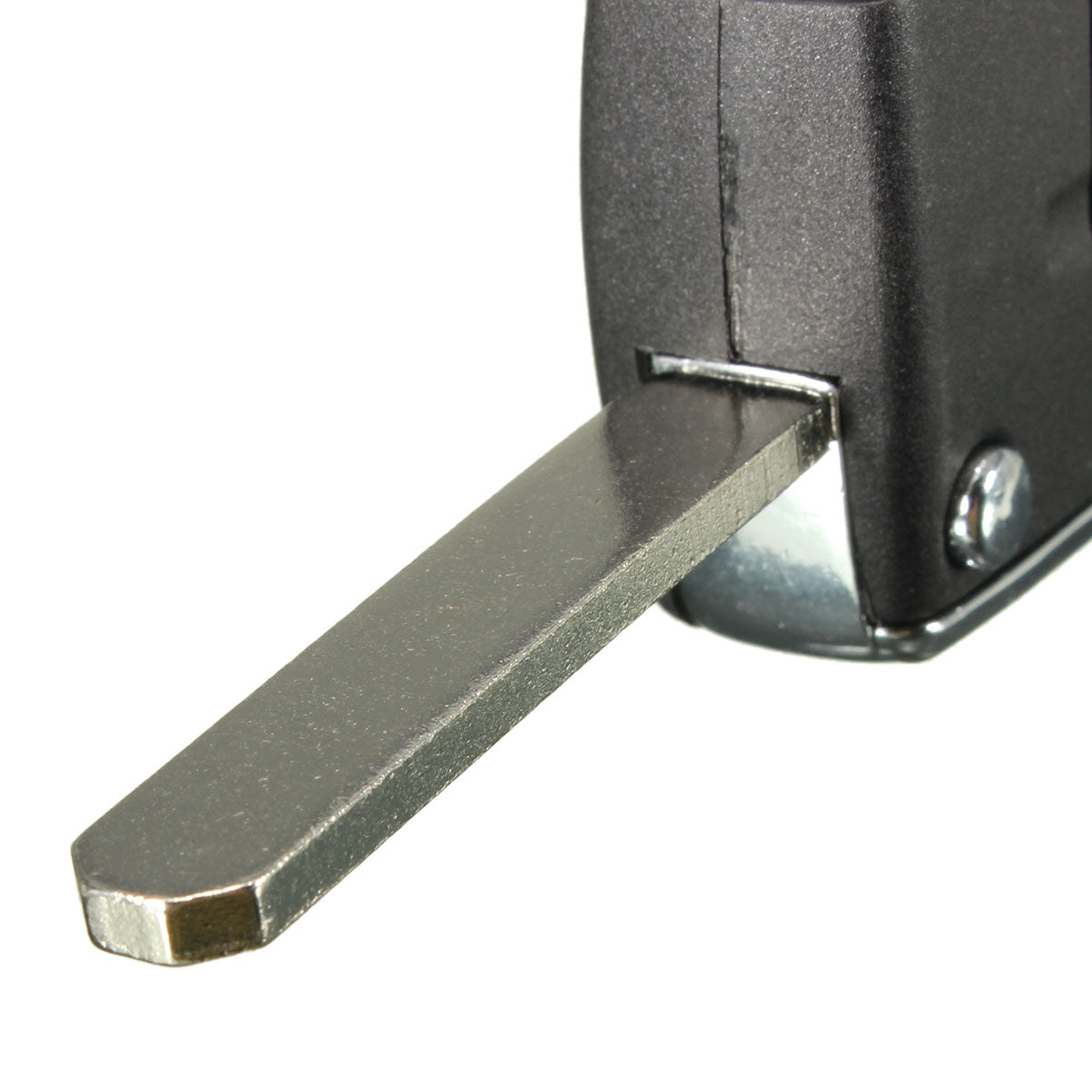Dim Gray Uncut Flip Folding Remote Key Keyless Shell Case For Honda Accord 3 Button+Panic