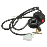 Dark Slate Gray 24/36/48V E-Bike Electric Car Throttle Engine 3 LED Indicator Display Button Switch