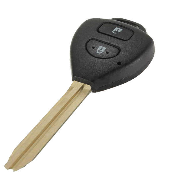 Dark Slate Gray Remote Key Fob Shell 2 Buttons for Toyota Camry Corolla Hilux Prado