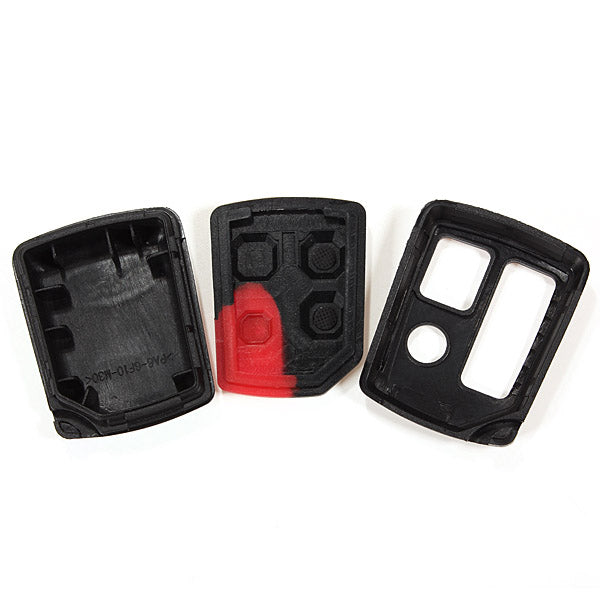 4 Buttons Black Remote Key Shell Case for Ford Territory - Auto GoShop