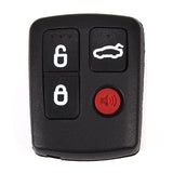 4 Buttons Black Remote Key Shell Case for Ford Territory - Auto GoShop