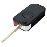 1 Button Flip Key Shell Replacement for Benz W168 W124 W202 - Auto GoShop