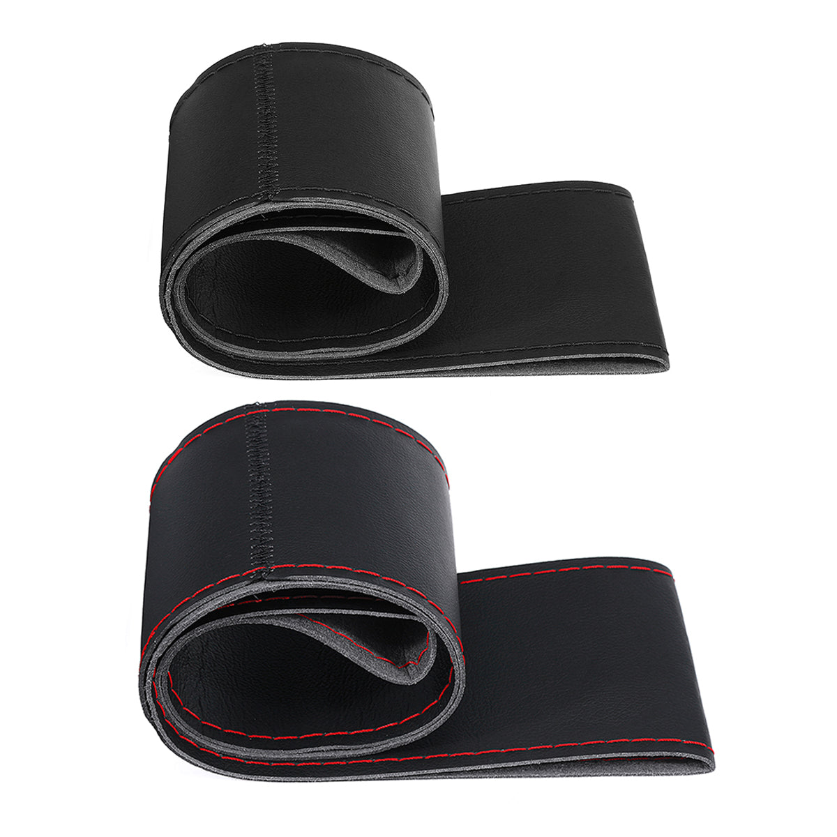 Car Auto Steering Wheel Non-Slip Protection Covers PU Leather 45cm for RV Truck - Auto GoShop