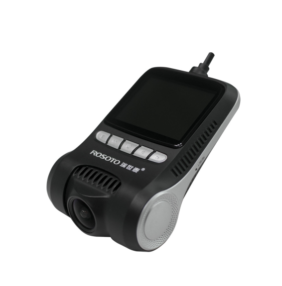 Black Dash cam Night vision FHD1080P (Black)
