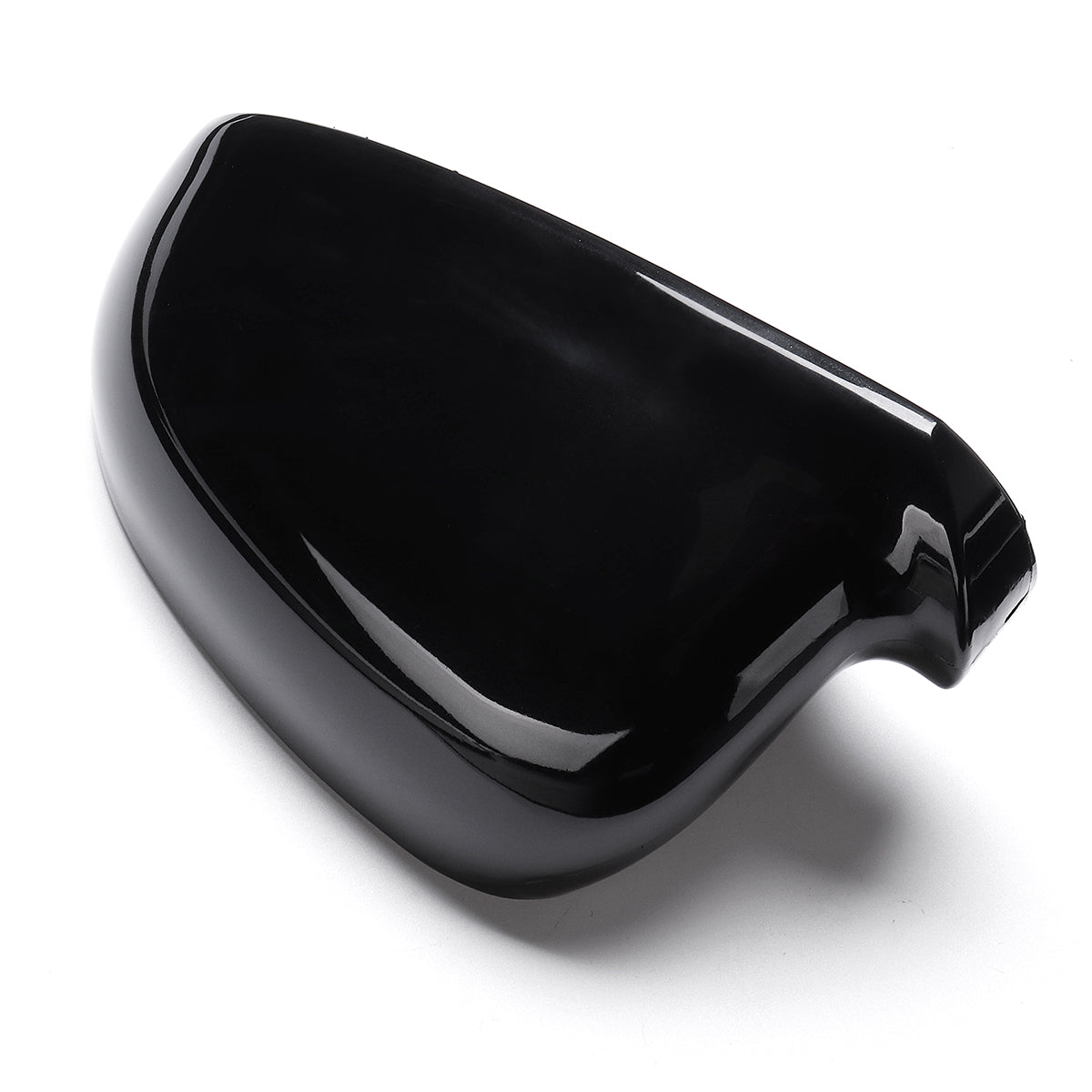 Pair Car Front Wing Side Mirror Cover Housing Black Cap For VW Jetta Golf MK5 Eos for SKODA for SEAT - Auto GoShop