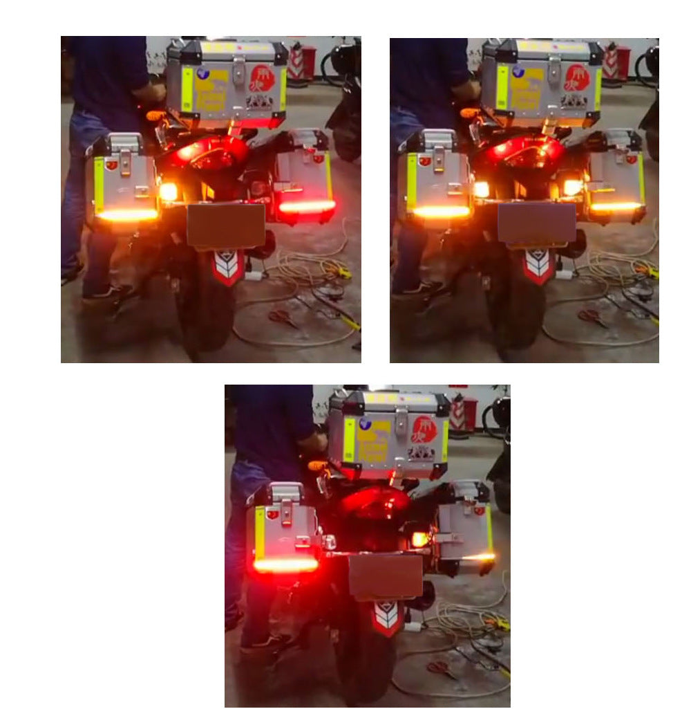 Dark Red Motorcycle light