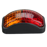 10V-30V 2 SMD LED Side Marker Light Red Amber E4 Lamp For Truck Trailer Van Boat - Auto GoShop