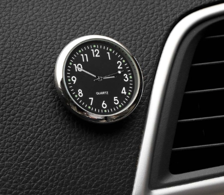 Black Car sticker clock