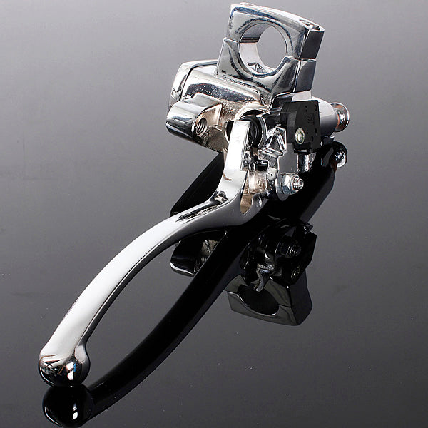 Black Motorcycle Hydraulic Headlebar Control Cylinder Master Clutch Lever