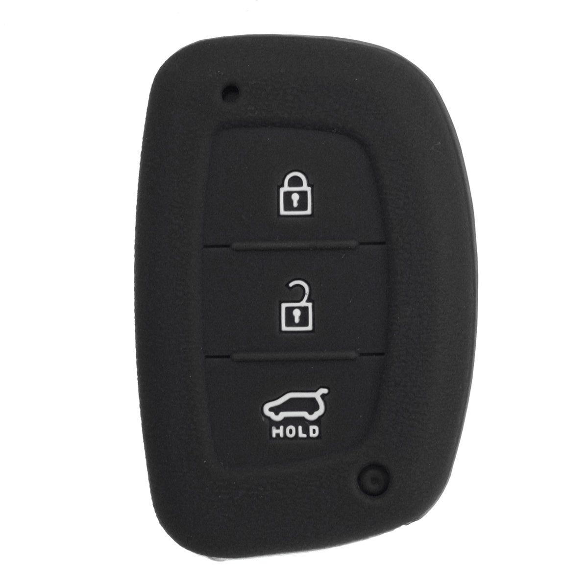 Dark Slate Gray Car Remote Key Silicone Fob Protector Cover Case Three Button For Hyundai I40 Mistra Solaris