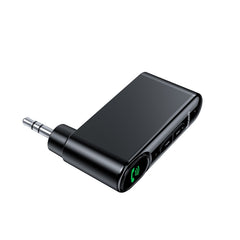 Dark Slate Gray Baseus Wireless Hands Free Bluetooth 5.0 Car AUX Music Receiver Adapter Interface 10-Hour Duration