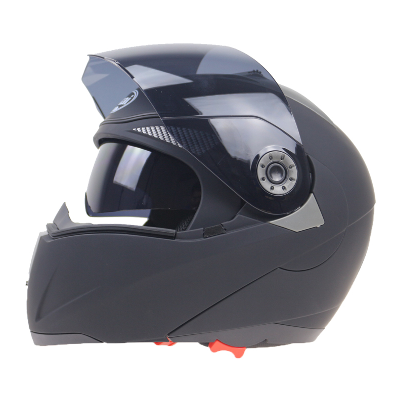 Dark Slate Gray Double lens anti-fog face helmet (Subblack L clear lens)