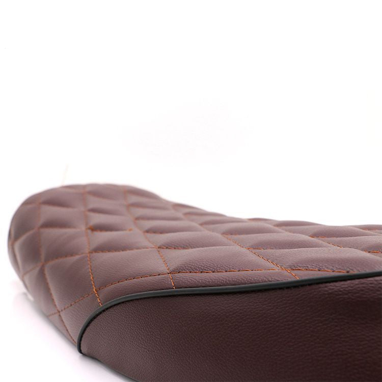 Rosy Brown Retro modified diamond cushion for motorcycle cushion
