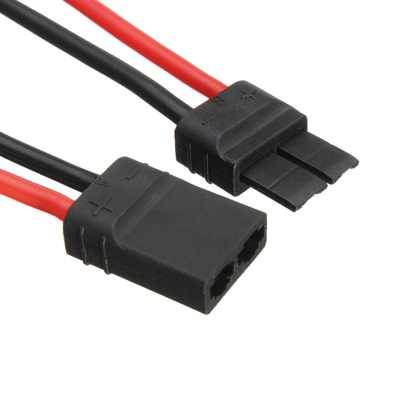 Dark Slate Gray TRX Plug Male Female with 10cm 14AWG Cable for RC Model Car