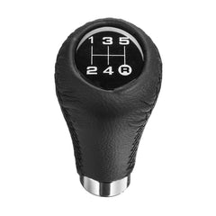 Dark Slate Gray Universal 5 Speed Car Leather Shift Knob Manual Gear Stick Shift Shifter Lever