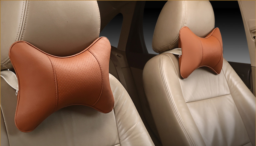 Rosy Brown Car breathable headrest