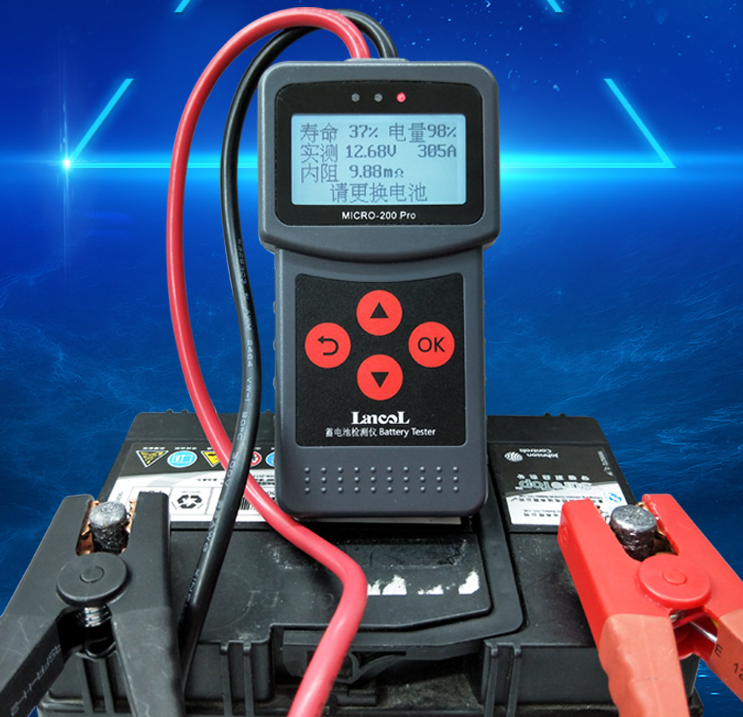 Dark Slate Blue Car battery tester (Black Q1pc)
