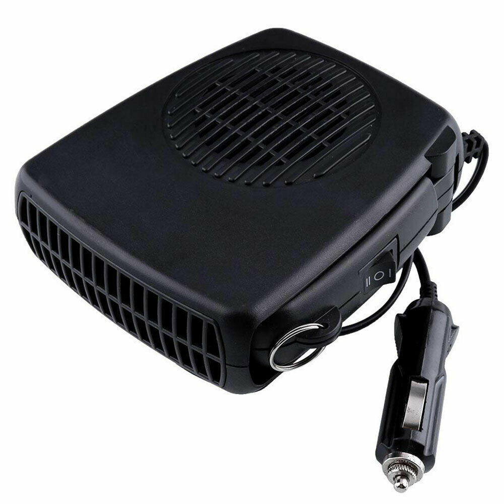 Black 12V car defrost heater (Black 12V)