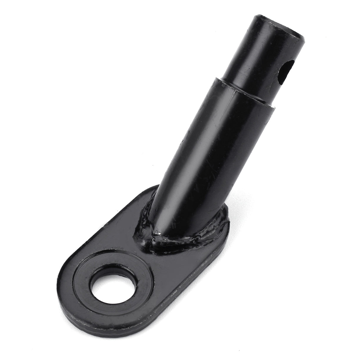 Black Steel Bicycle Trailer Hitch Mount Adapter Replacement Axle Bike Accessory