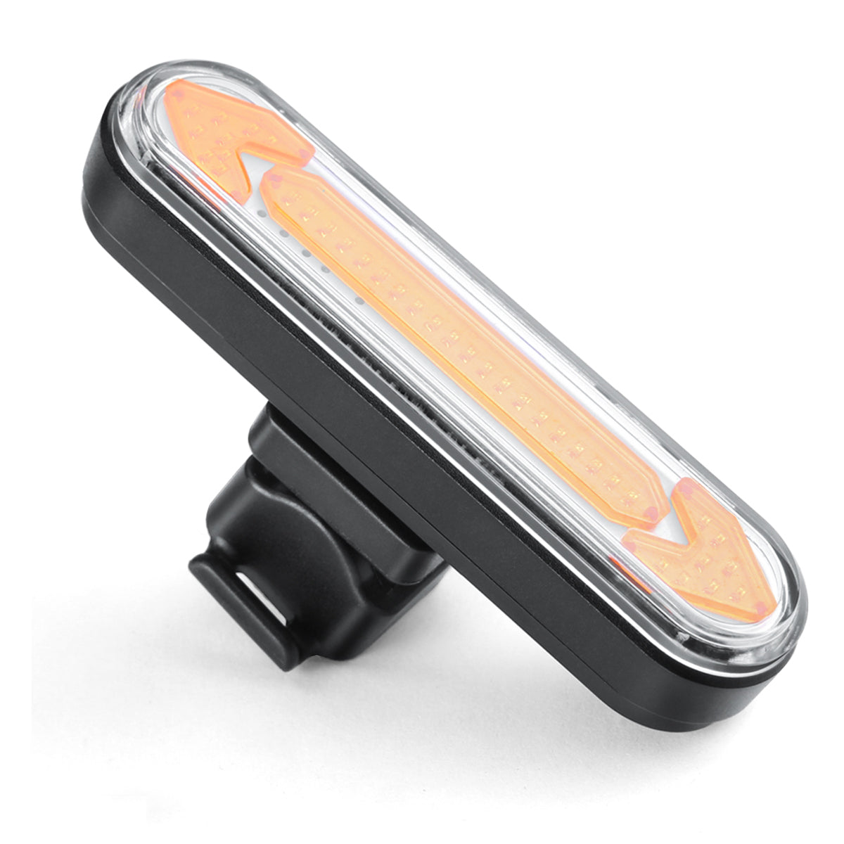 Wheat Wireless USB Rechargeable Remote Control Turn Signal Bicycle Tail Light 50 Lumen