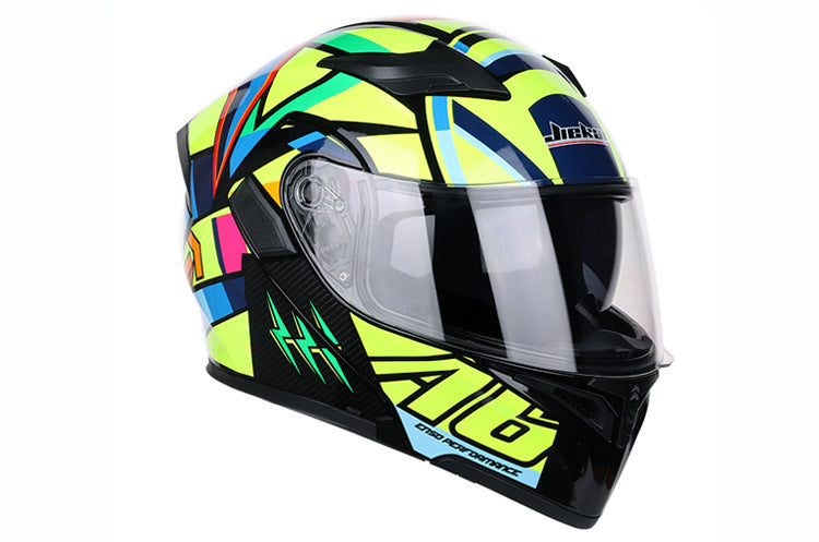 Light Goldenrod Helmet motorcycle racing helmet