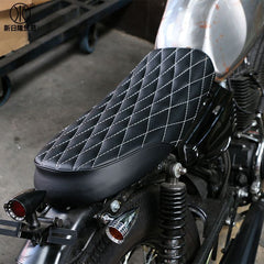 Dark Slate Gray Retro modified diamond cushion for motorcycle cushion