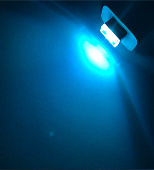 Dark Cyan Car indoor small night light USB