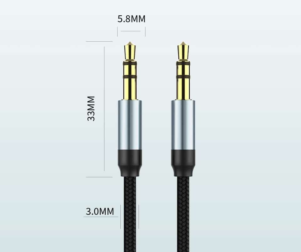 3,5-mm-AUX-Audiokabel