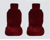 Fluffy Solid Color Car Seat Cover
