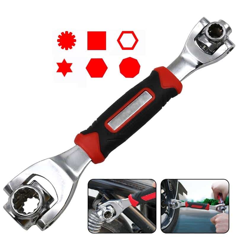 Universal Double-Sided Rotating Wrench