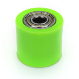Yellow Green 8mm Chain Roller Pulley Slider Tensioner Wheel Guide For Pit Dirt Mini Bike ATV Motorcycle
