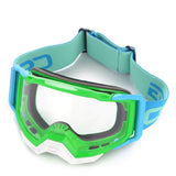 Gafas protectoras para motocicleta con lentes transparentes
