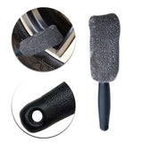 Compact Microfiber Tire Rim Brush