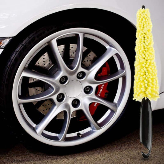 Cepillo de limpieza de ruedas de coche
