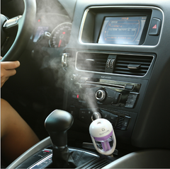 Car Humidifier Air Purifier Freshener Essential Oil Diffuser - Auto GoShop