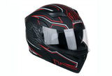 Black Helmet motorcycle racing helmet